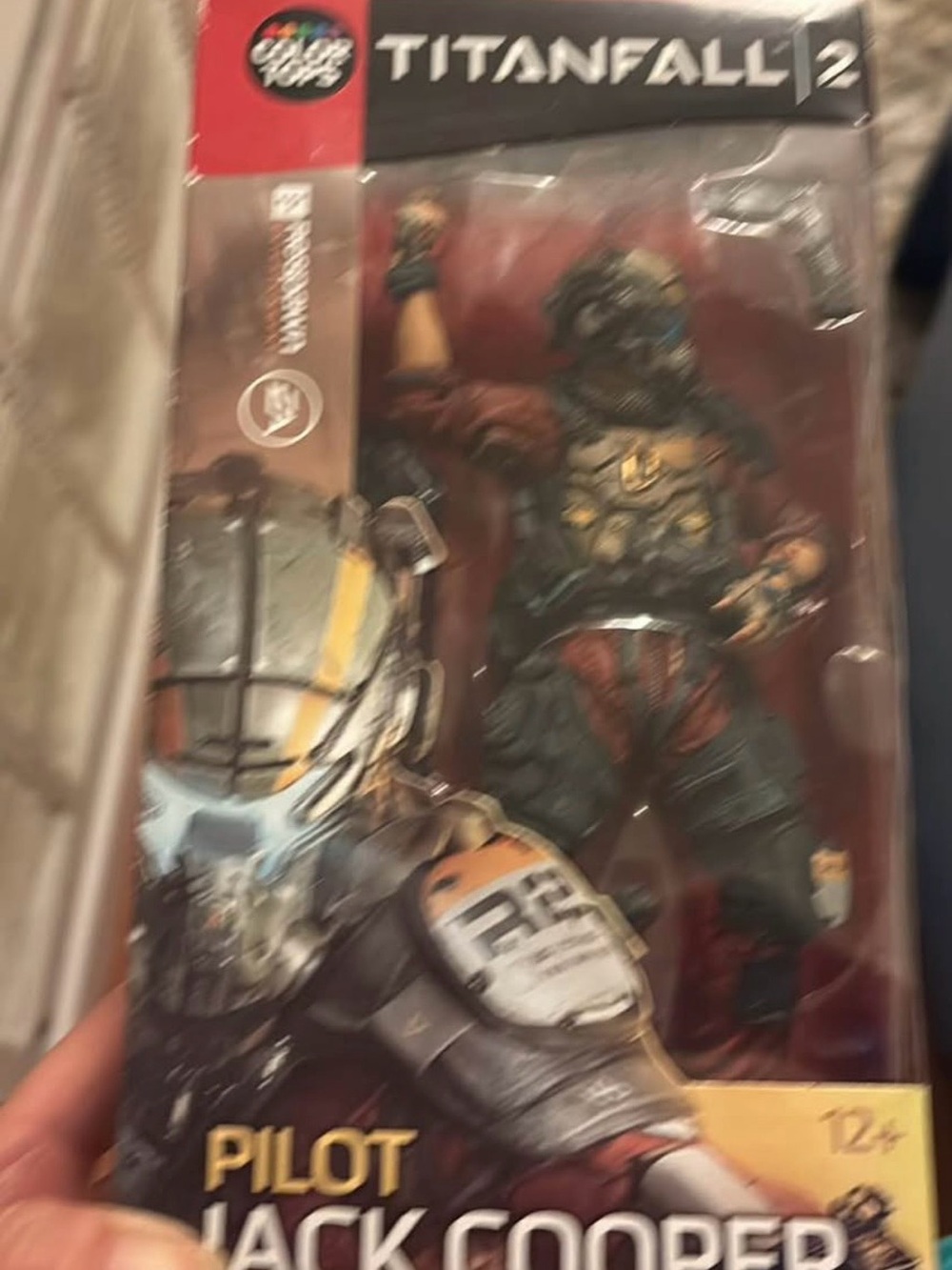 Titanfall 2 Pilot Jack Cooper Action Figure - Black & Red